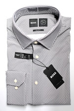 Hugo Boss Men Joe Kent Travel Reg Fit Performance Stretch Dress Shirt 15.5/39