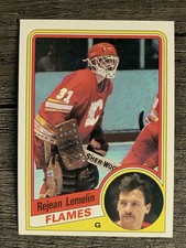 1984-85 Topps #25 Rejean Lemelin SP