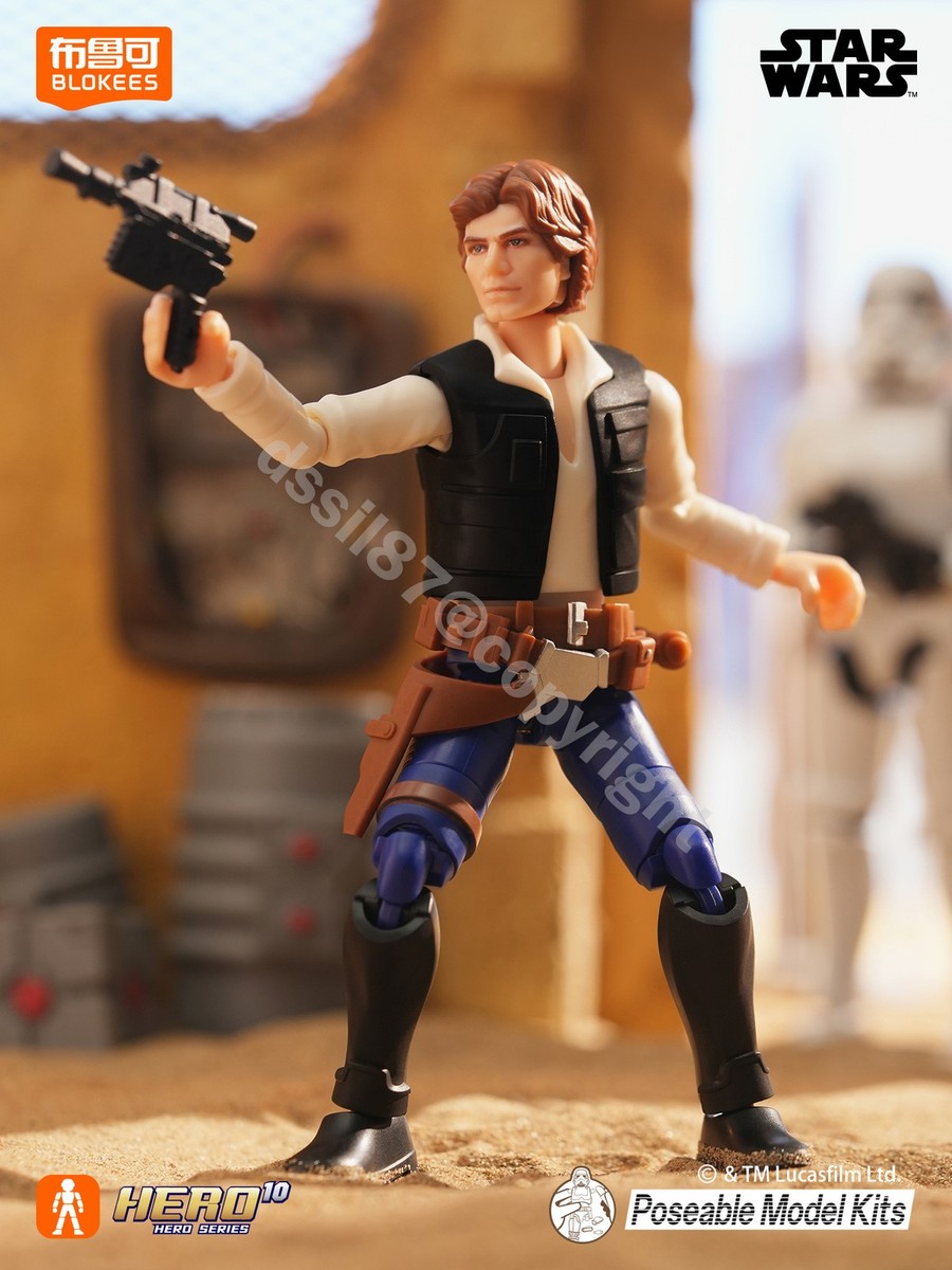 Blokees STARWARS Han Solo Galaxy Version 02 Poseable Model Kit