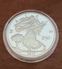 2017 99.9% Silver 1 Oz Proof  Walker Zombuck