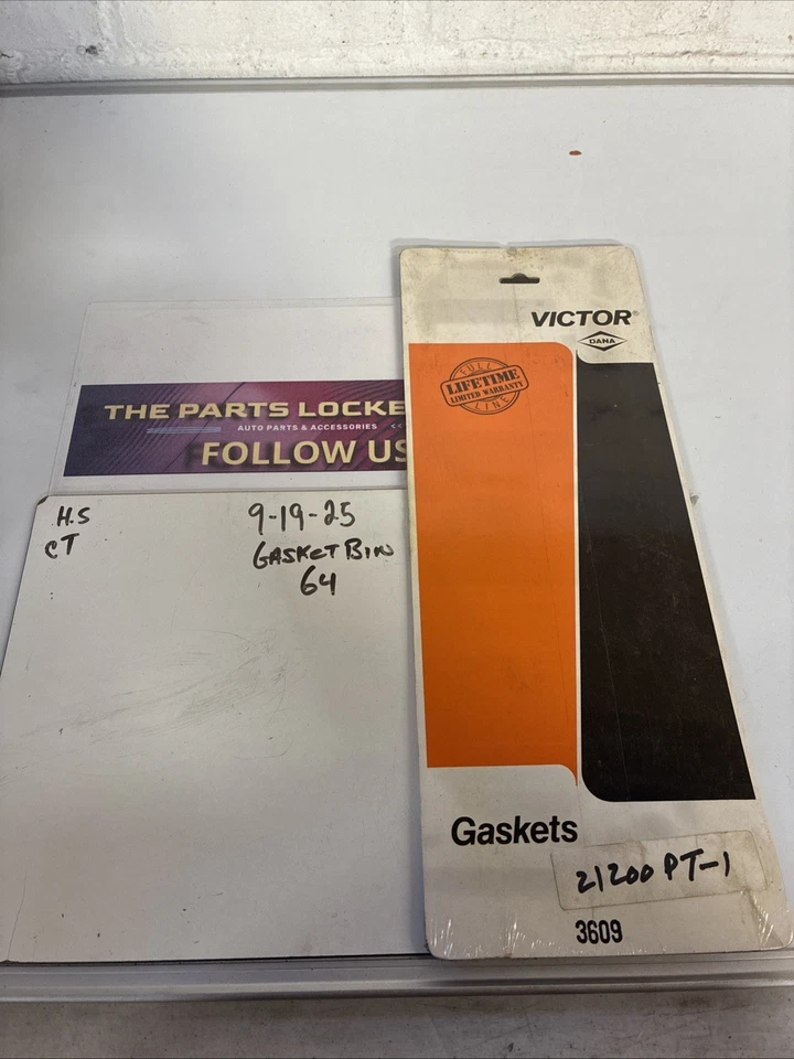 Junta de culata de motor Victor Reinz 3609, original nuevo stock antiguo, vintage, Foto 3 de 4