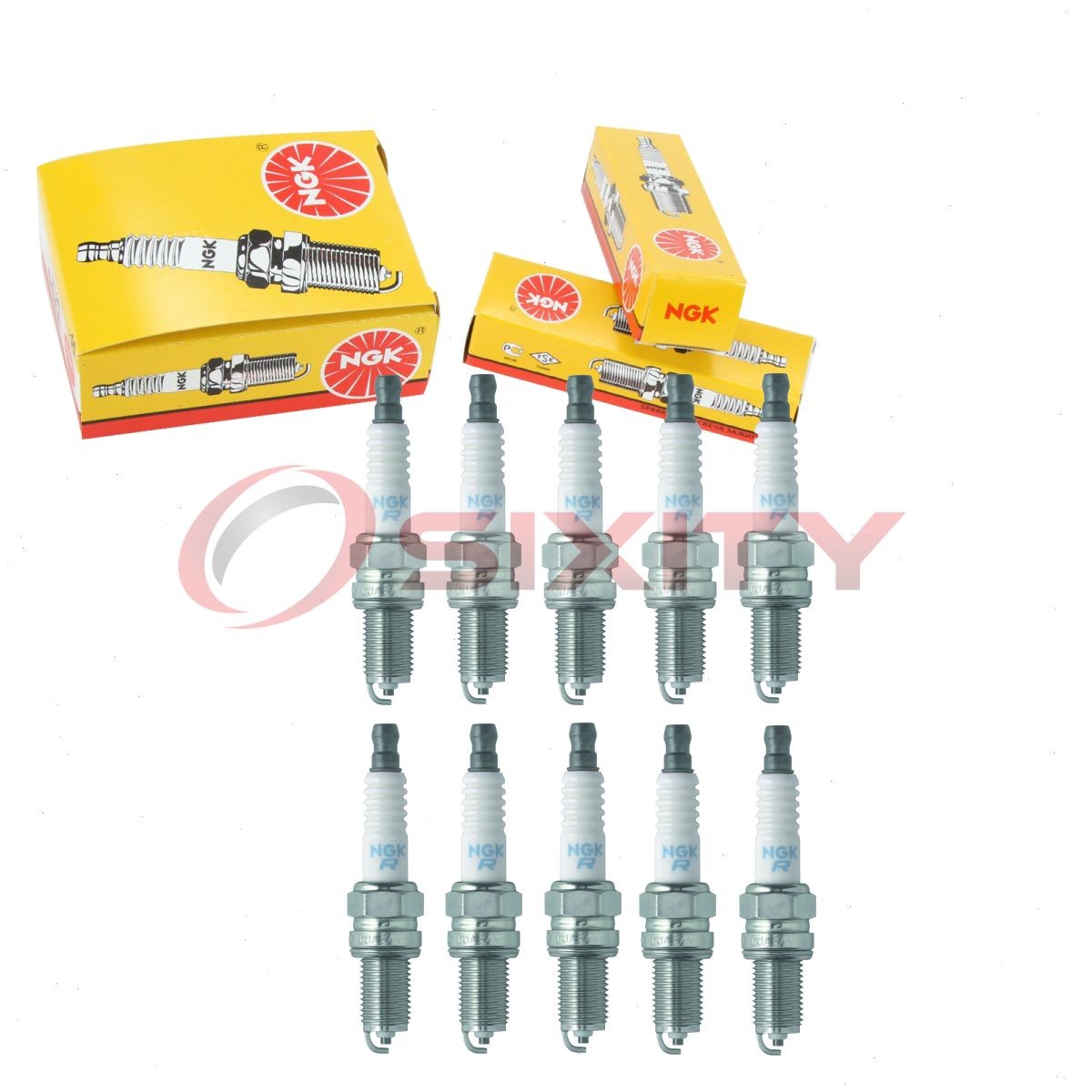 10 pc NGK 96530 DCPR6E BLYB Standard Spark Plugs for YR7LPP332W XU20EPRZU qd