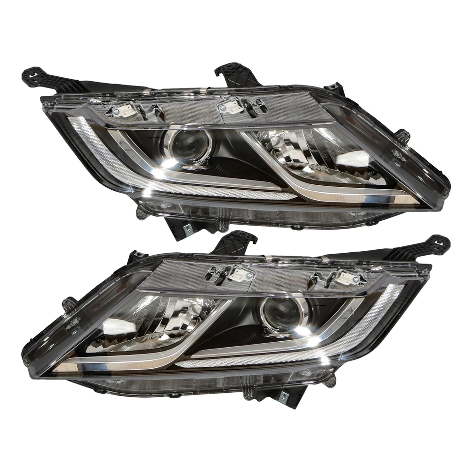 Conjunto de par de faros halógenos para Honda Odyssey 2018-2020 lado izquierdo y derecho Foto 3 de 4