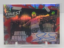 SHEAMUS 2025 TOPPS FINEST WWE FINEST MOMENTS RED REFRACTOR AUTOGRAPH! #2/5! SSP!