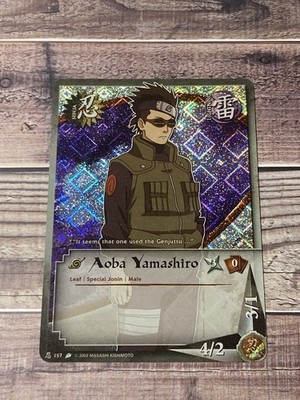 Naruto CCG -Aoba Yamashiro 157 Diamond FOIL RARE Collectible Trading Card