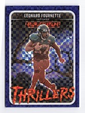 leonard fournette Thrillers Panini Rookies and stars #No.23 foil blue