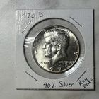1970-D Kennedy Half Dollar 40% Silver KEY DATE Unc (1 coin)