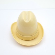 Art Deco Thimble Case Cowboy Hat Celluloid Box & Thimble C1930s Novelty Rare