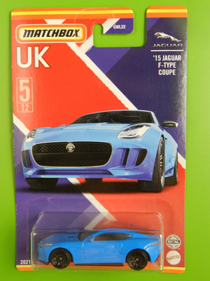 Matchbox 2021 - Sonderserie UK -  ´15 Jaguar F-Type Coupe   - neu in OVP