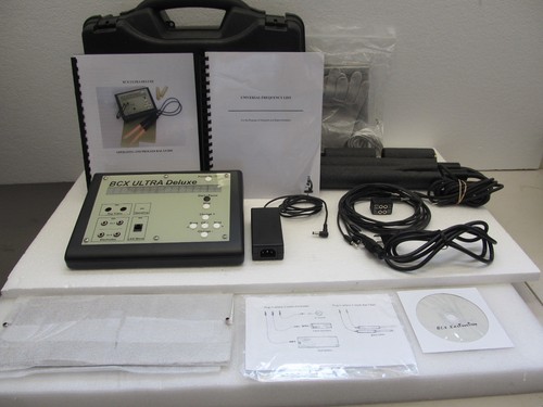 BCX Ultra Deluxe Rife Machine w/ Case, Manuals, Ray Tubes