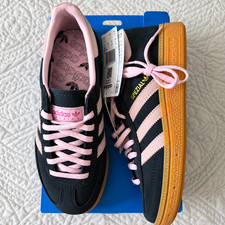 adidas Handball Spezial Women's Size 6 Black Clear Pink Gum IE5897