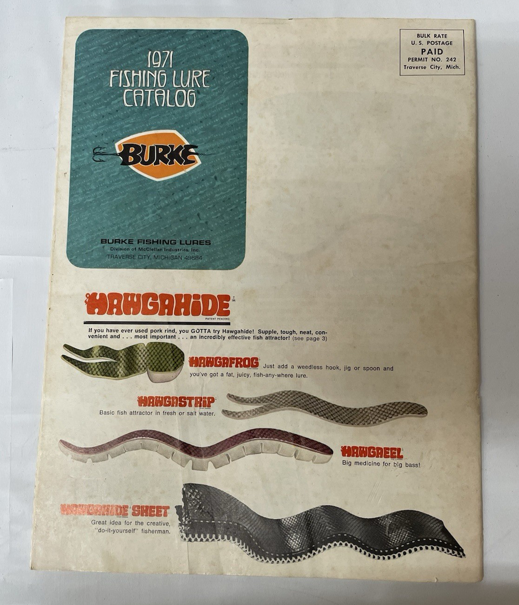 1971 Burke Fishing Lure Catalog Old Fishing Lures | eBay 1971 Burke Fishing Lure Catalog Old Fishing Lures | eBay