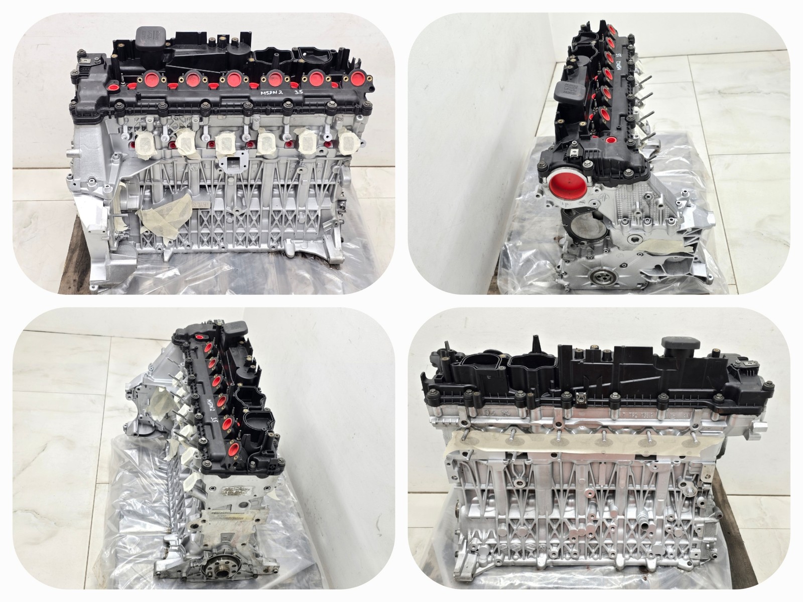 BMW X5 X6 Moteur Reconditionné 3.0sd 35dX M57N2 0435438 11000435438 FS