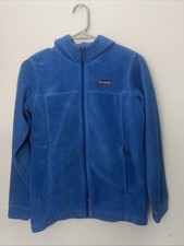 Columbia Jacket Fleece Size L 14/16 Blue