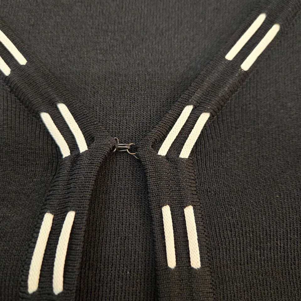 Evie Black & White Tank & Sweater Women's 3X NWOT - Image 3 of 4