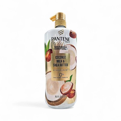 Pantene Pro-V Nourishing Coconut Milk and Shea Butter Conditioner, 38.2 fl oz