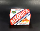 Vintage Bisquick Recipe Tin Metal Box General Mills Kitchen Collectible — photo 1