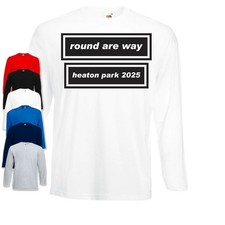 Oasis Round Are Way Long Sleeve T-Shirt Heaton Park | Liam Noel Gallagher