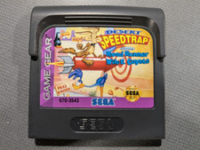 Sega Game Gear Desert Speedtrap Road Runner and Wile E Coyote Cartridge Only