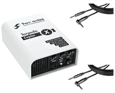 Two Notes Captor X - 16 Ohms + 2x Gator 20' RA Instrument Cable