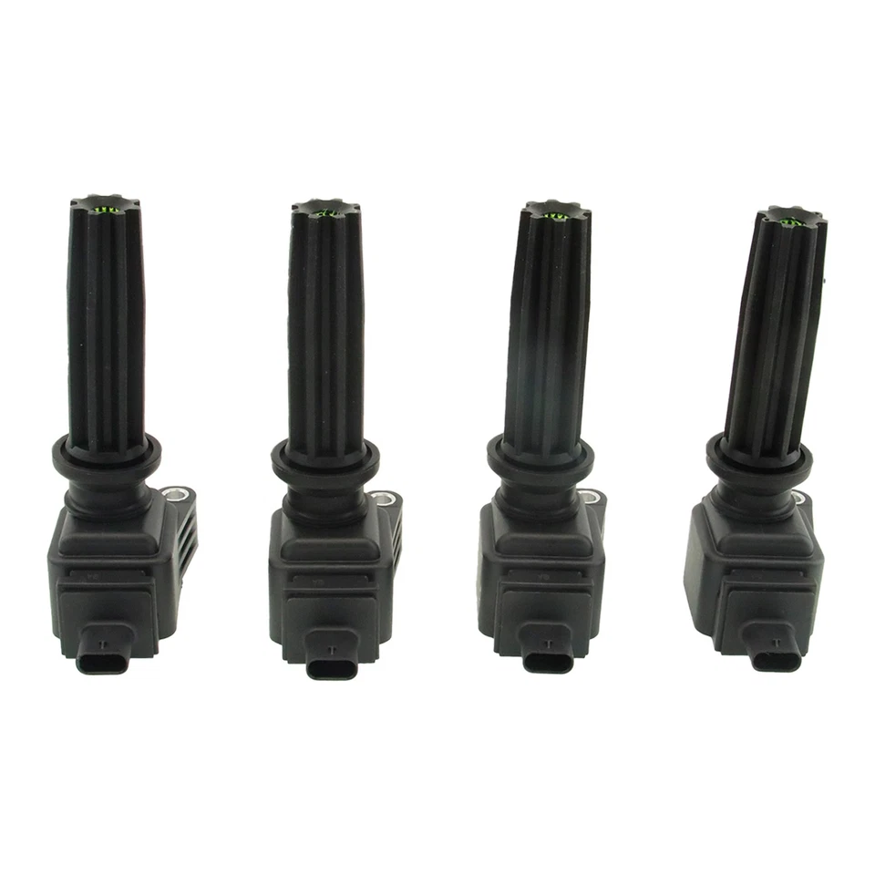 Set of 4 Bosch Direct Ignition Coils For Ford Focus Land Rover LR2 Lincoln MKC - Image 3 of 4