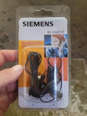 SIEMENS Headset HHS-510 Freisprecheinrichtung Kopfhörer Mikrofon Vintage Neu & Versiegelt