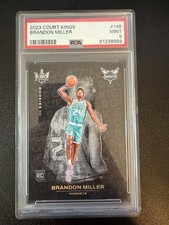 2023-25 Panini Court Kings Brandon Miller Rookies III PSA 9 Case Hit Hornets