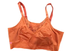 Womens Ruby Ribbon Level 5 Ginger Lace Diva Lace Bra - Size 40