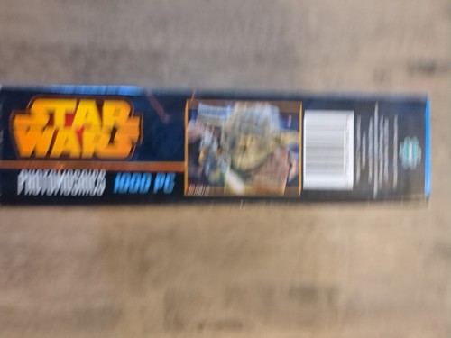 Star Wars 1000 Piece Buffalo Photomosaic Yoda Light Saber Puzzle SERIES 1 - Picture 5 of 5