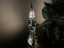 Chrysler Building Light Up Model Small- 3D Printed