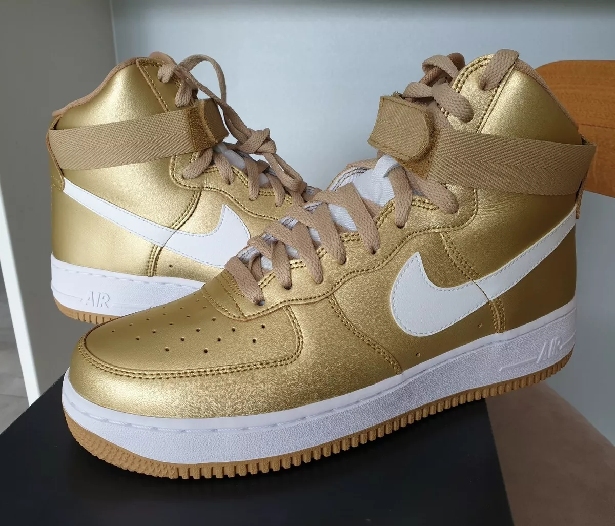 Nike Goes for the Gold on Air Force 1 Retro