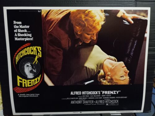 Lobby Card 1972 FRENZY Alfred Hitchcock Opfer Barbara Leigh-Jagd Barry Foster