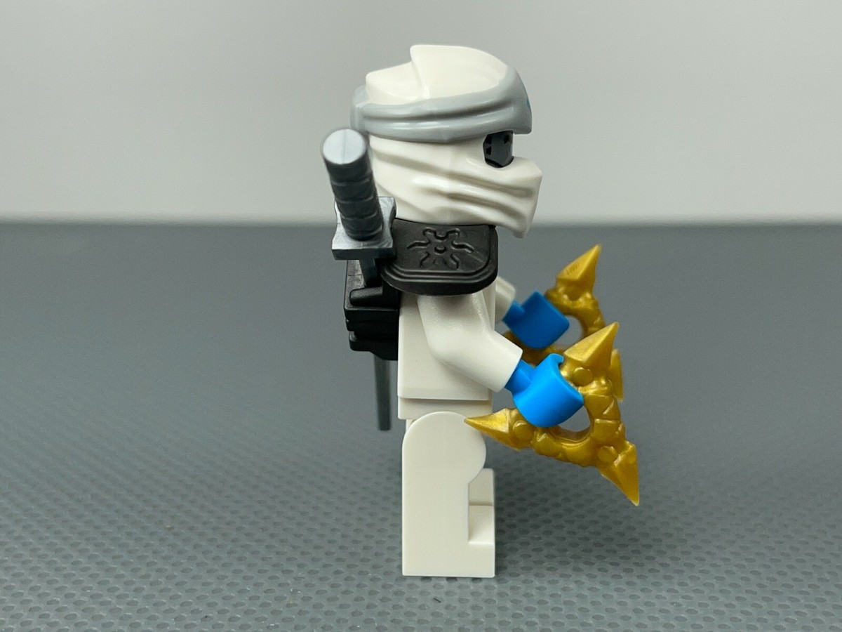 Zane - Ninjago 70673 LEGO Minifigure with Sword - Secrets of