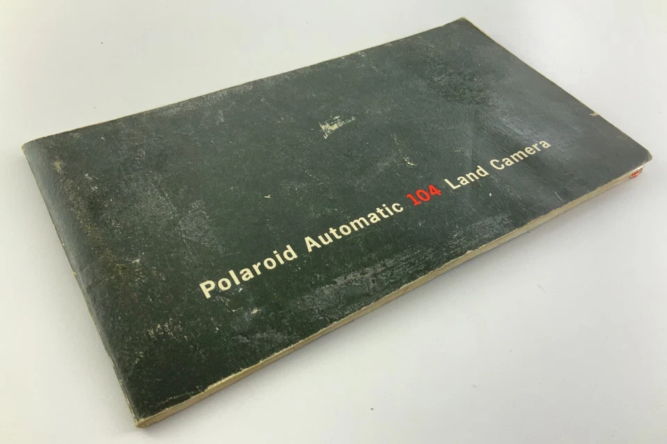 Polaroid Automatic 104 Land Camera Manual Booklet CC885 - Image 3 of 4