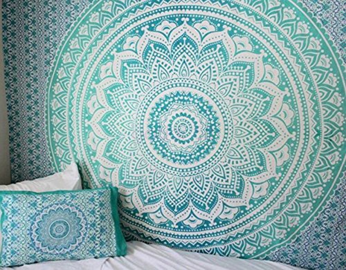 AU 2024 Large Indian Ombre Tapestry Wall Hanging Mandala Hippie Bedspread Throw - Picture 80 of 98
