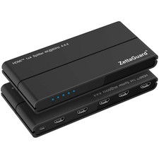 Zettaguard HDMI 2.0 Switcher Supports 4K HDR - Apple Tv, Roku, Xbox/PS4, ...