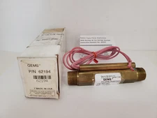 GEMS SENSORS HPF-920 FLOW SWITCH 1.0 GPM 20VA 120/240VAC PILOT DUTY (62194) NIB
