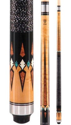 MCDERMOTT STAR S11 MAPLE 2-PIECE BILLIARD TABLE BILLIARDS GAME POOL CUE STICK