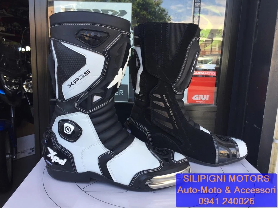 XPD XP3-S Cod.S55 WHITE 011 STIVALE DA MOTO RACING PISTA - Immagine 4 di 4