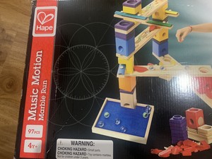 hape musical marble run