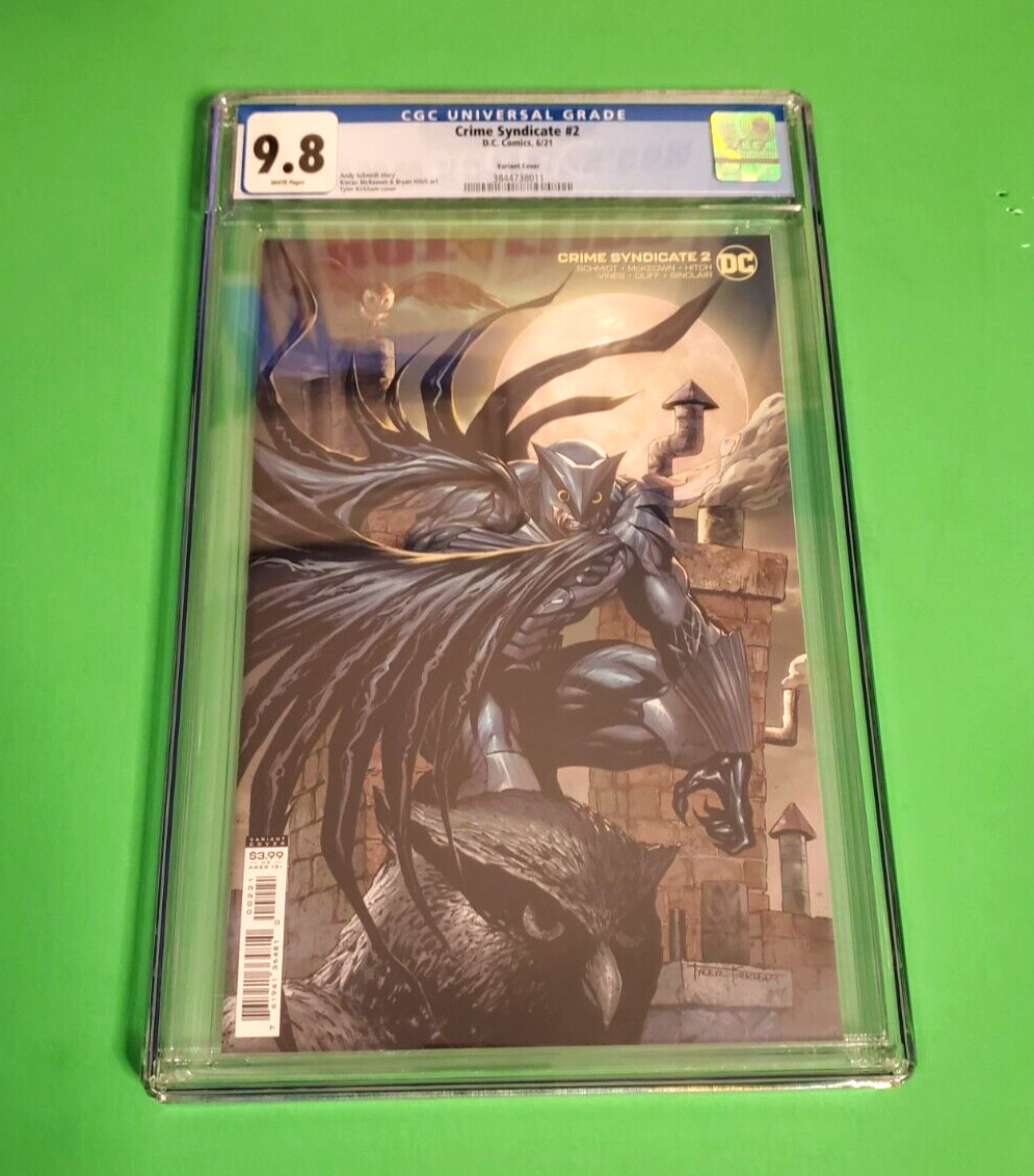 Crime Syndicate #2  (CGC 9.8) DC- Tyler Kirkham Limited Edition Variant Cover