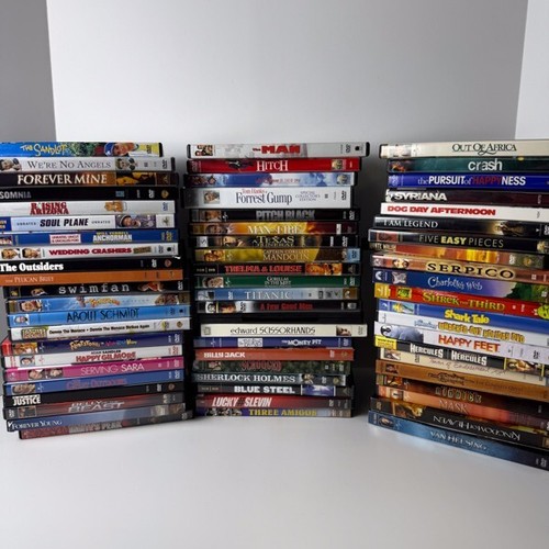 67 DVD Movies~Wholesale Lot~Mixed Genre~Family~Drama~Thrillers~Preowned Lot #127 - Picture 2 of 9