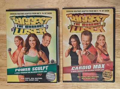 Biggest Loser: The Workout - Power Sculpt / Cardio Max. (2 DVD LOT