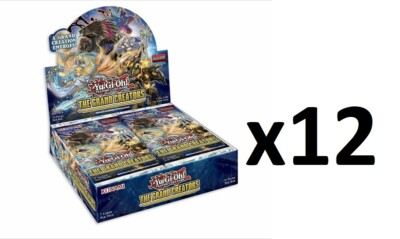 Yu-Gi-Oh Yugioh The Grand Creators 1st Edition Booster Box SEALED CASE =12 Boxes | eBay Yu-Gi-Oh Yugioh The Grand Creators 1st Edition Booster Box SEALED CASE =12 Boxes | eBay