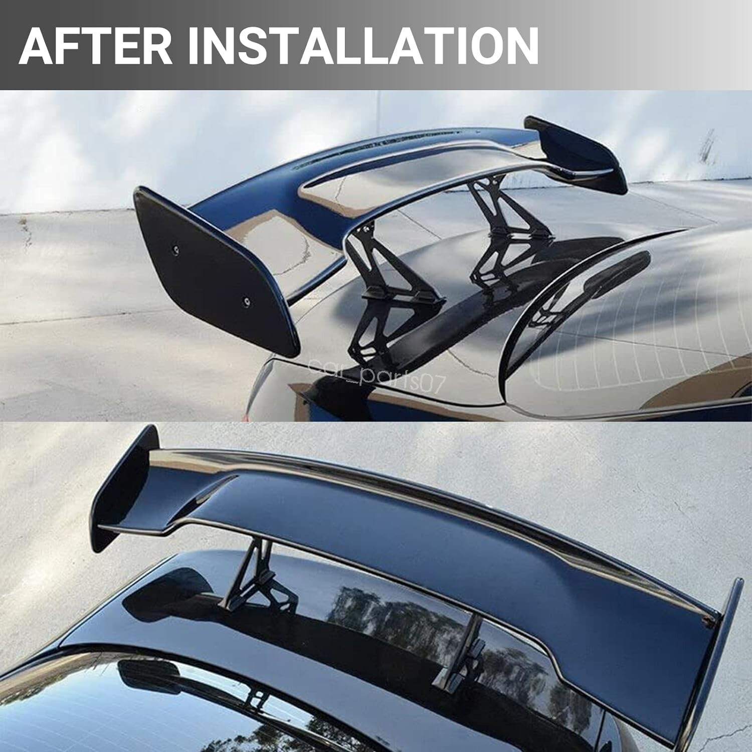 46" Rear Trunk Spoiler Wing Racing GT Style Wing For Maserati GTS Gran Turismo