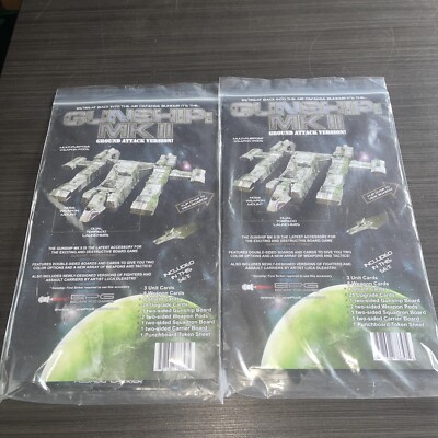 Lot Of 2 Escape Pod Games EPG Gunship MK II