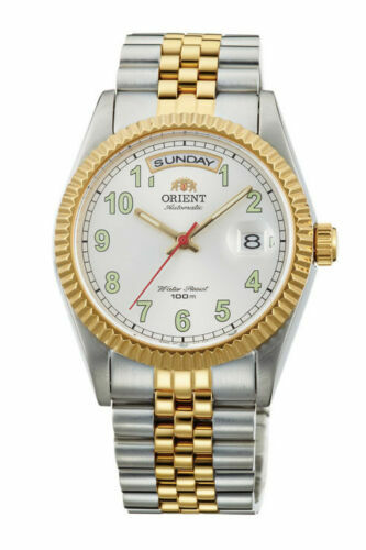 ORIENT OYSTER PRESIDENT DAY-DATE SAPPHIRE CRYSTAL EV0J008W MADE IN JAPAN |  eBay
