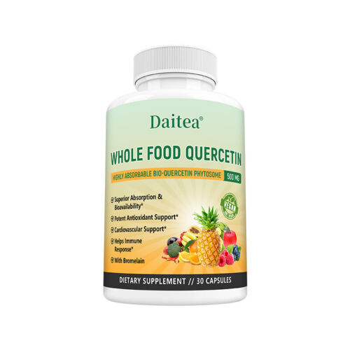 Quercetin 500mg with Bromelain, Bioactive Phytosome, Activated Capsules - Picture 11 of 13