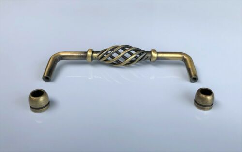 Birdcage Twist Spiral Provincial Kitchen Cabinet Door Drawer Handle Pull Knob - Picture 8 of 11