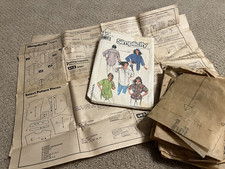 Vtg 1986 Simplicity Pattern #7901 Shirt Size 14-20 Damaged